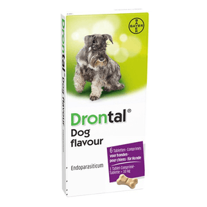Drontal Dog Flavour, 6 tablete