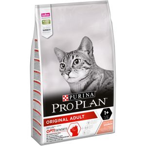 PURINA Pro Plan Original OptiSenses Adult, Somon, hrană uscată pisici