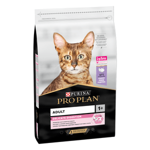 PURINA Pro Plan Delicate OptiDigest Adult, Curcan, hrană uscată pisici, sensibiltăți digestive