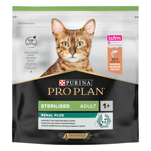 PURINA Pro Plan Sterilised OptiRenal, Somon, hrană uscată pisici sterilizate