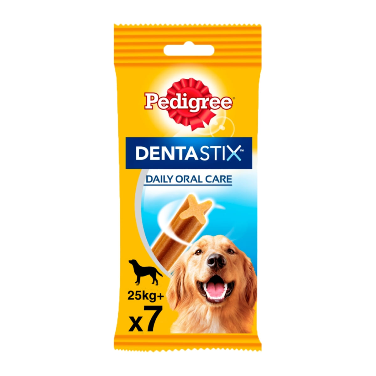 PEDIGREE DentaStix Daily Oral Care, recompense câini talie mare, batoane, 7buc 7buc