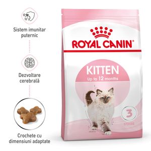 Royal Canin Kitten, hrană uscată pisici junior