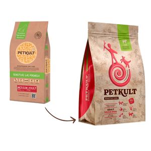 PETKULT Sensitive Care Adult Medium Breed, M, Miel și orez brun, hrană uscată câini, alergii