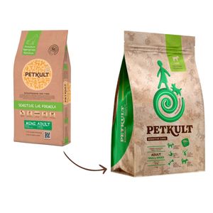 PETKULT Sensitive Care Adult Small Breed, XS-S, Miel și orez brun, hrană uscată câini, alergii