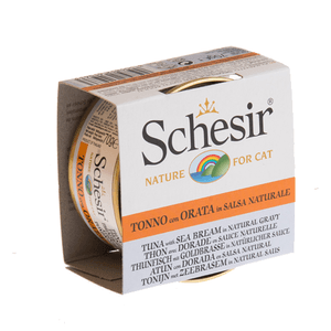 Schesir Cat Conservă Ton și Dorada in Salsa 70 g