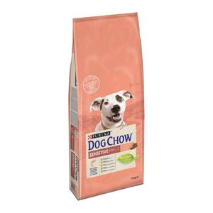 PURINA Dog Chow Adult Sensitive, Somon, hrană uscată câini, sensibilități digestive
