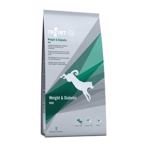 TROVET Dog Weight & Diabetic WRD, dietă veterinară câini, hrană uscată, afecțiuni metabolice (obezitate și diabet)