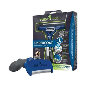FURMINATOR, perie câini, păr lung, anti-năpârlire, metal