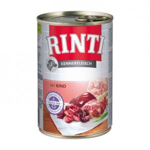 RINTI, XS-XL, Vită, conservă hrană umedă fără cereale câini, (în suc propriu)