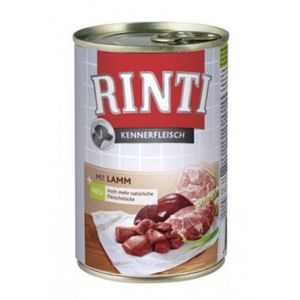 RINTI, XS-XL, Miel, conservă hrană umedă fără cereale câini, (în suc propriu)