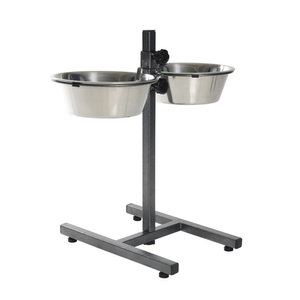 Set suport reglabil Enjoy cu doua castroane, 2.75 L