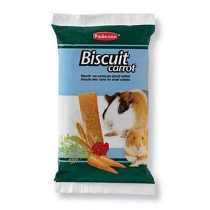 Biscuiti cu morcov pt rozatoare Padovan, 30 g