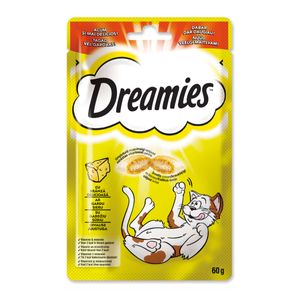 DREAMIES, Brânză, punguță recompense pisici