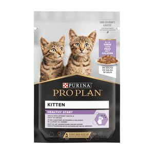 PURINA Pro Plan Nutrisavour Junior, Curcan, hrană umedă pisici junior, (în sos)