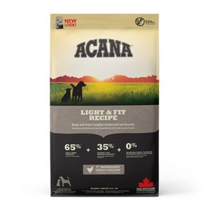 ACANA Dog Light & Fit, hrană uscată fără cereale câini, metabolism