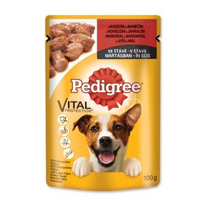 PEDIGREE Vital Protection Adult, Vită și Miel, hrană umedă câini, (în sos)