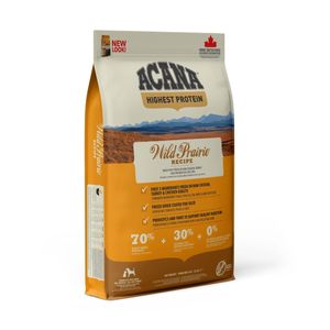 ACANA Highest Protein Wild Prairie, hrană uscată fără cereale câini