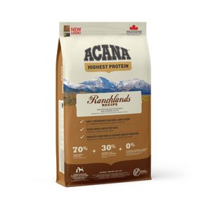 ACANA Highest Protein Ranchlands, hrană uscată fără cereale câini