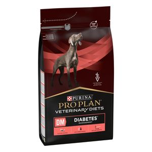 PURINA Pro Plan Veterinary Diets  Diabetes Management, dietă veterinară câini, hrană uscată, controlul glucozei, 3kg