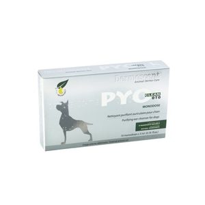 DERMOSCENT PYO Clean Oto, soluție igiena urechilor pipete câini, calmantă, antibacteriene, cutie, 10buc