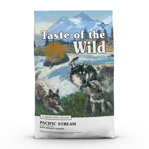 TASTE OF THE WILD Pacific Stream Puppy, Somon, hrană uscată fără cereale câini junior