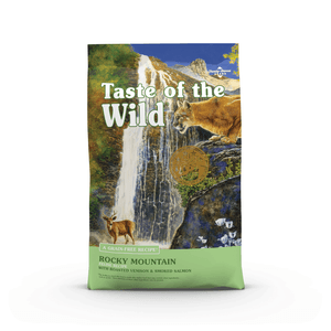 TASTE OF THE WILD Rocky Mountain, Vânat și Somon, hrană uscată fără cereale pisici