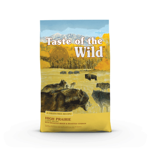 TASTE OF THE WILD High Prairie, Bizon și Vânat, hrană uscată fără cereale câini