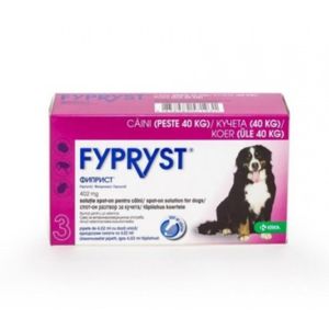 FYPRYST, deparazitare externă câini, pipetă repelentă