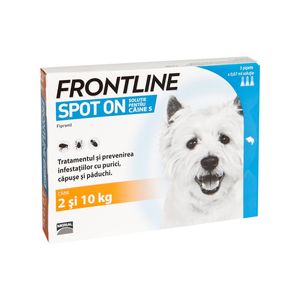 FRONTLINE Spot-On, soluție antiparazitară, câini