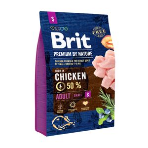 BRIT Premium By Nature Adult Small Breed, XS-S, Pui, hrană uscată câini