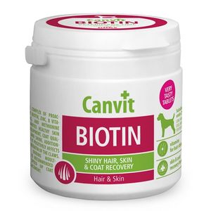 CANVIT Biotin, supliment piele & blană câini