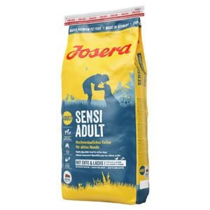 JOSERA Sensi Adult, XS-XL, Rață și Somon, hrană uscată câini, sistem digestiv, 15kg