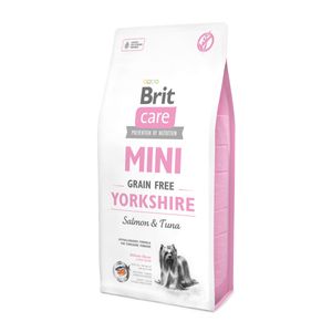 BRIT Care Mini Yorkshire, Somon, hrană uscată fără cereale câini