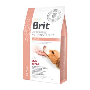 BRIT GF Veterinary Diet Renal, Ou și Mazăre, dietă veterinară câini, hrană uscată fără cereale