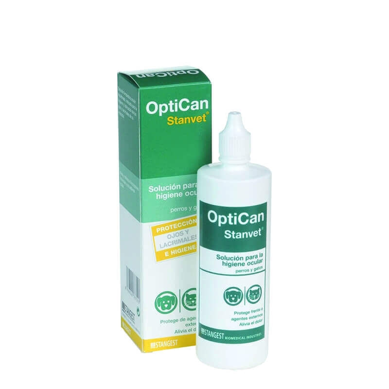 Solutie Pentru Ingrijirea Ochilor Cainilor Si Pisicilor Optican, 125 ml 125