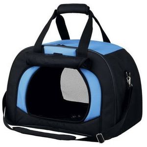 Geanta Transport Trixie Kilian, 31x32x48 cm, 6 kg, Negru/Albastru