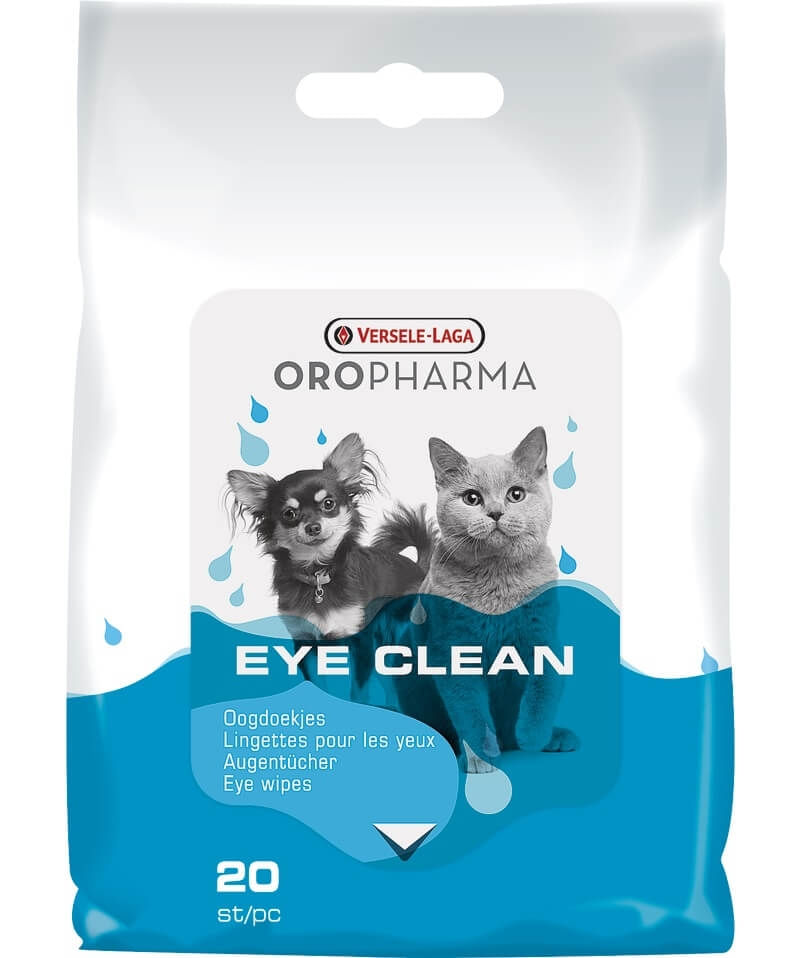Versele Laga Oropharma Eye Clean Servetele Umede Caini si Pisici, 20 bucati bucati