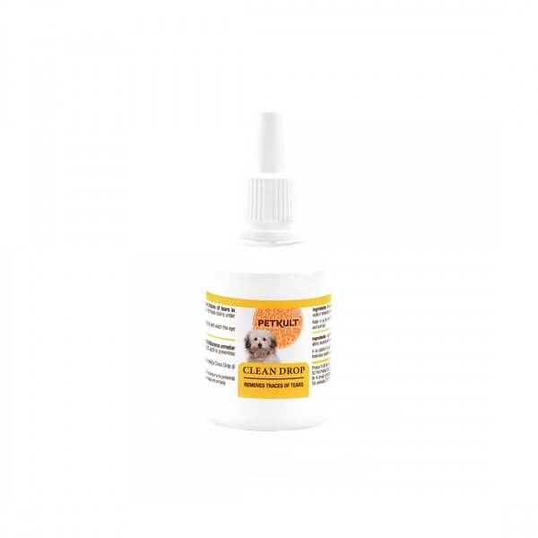 Solutie pentru Igiena Ochilor Petkult Clean Drop, 40 ml Clean
