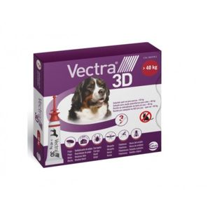 Vectra 3D, spot-on, solutie antiparazitara, caini