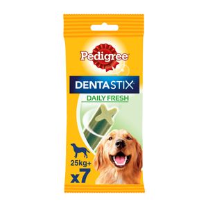 PEDIGREE DentaStix Daily Fresh, recompense câini talie mare, batoane, ceai verde