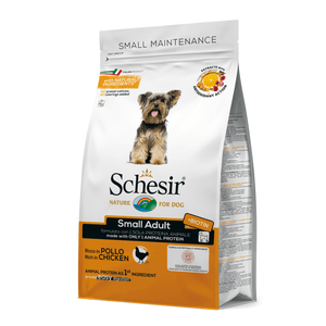 Schesir Dog Adult Small cu Pui, 800 g