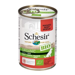 Schesir Dog Bio Adult cu Vită,  400 g