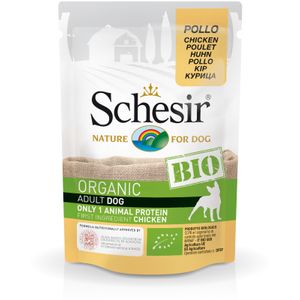 Schesir Dog Bio Adult cu Pui, 85 g