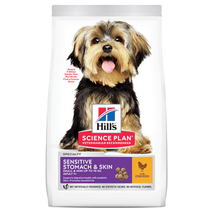 Hill's SP Canine Adult Small & Miniature Sens Stom&Skin Pui