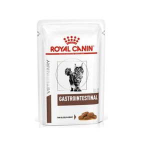 ROYAL CANIN VETERINARY DIET Gastro Intestinal, Pasăre, dietă veterinară, plic hrană umedă pisici, sistem digestiv, (în sos), bax, 85g x 12buc