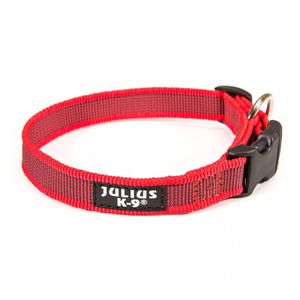 JULIUS-K9 Color & Gray, zgardă ajustabilă cu mâner câini, nylon