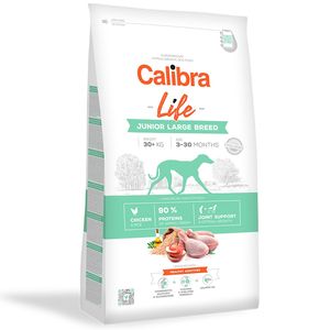 Calibra Dog Life Junior Large Breed cu Pui, 2.5 Kg