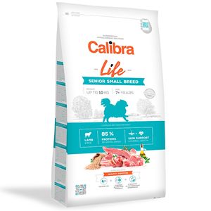 Calibra Dog Life Senior Small Breed cu Miel, 1.5 Kg