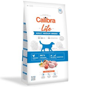 Calibra Dog Life Adult Medium Breed cu Pui