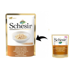 Schesir Cat Pui in Sos, 85 g